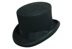 English Top Hat (Black)