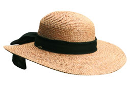 Lady's Raffia Straw Sun Hat