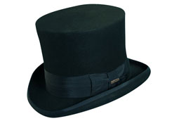 Mad Hatter Top Hat (Black)
